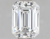 0.90ct Emerald Lab Grown Diamond (Colour D, Clarity VS1, IGI Certified)