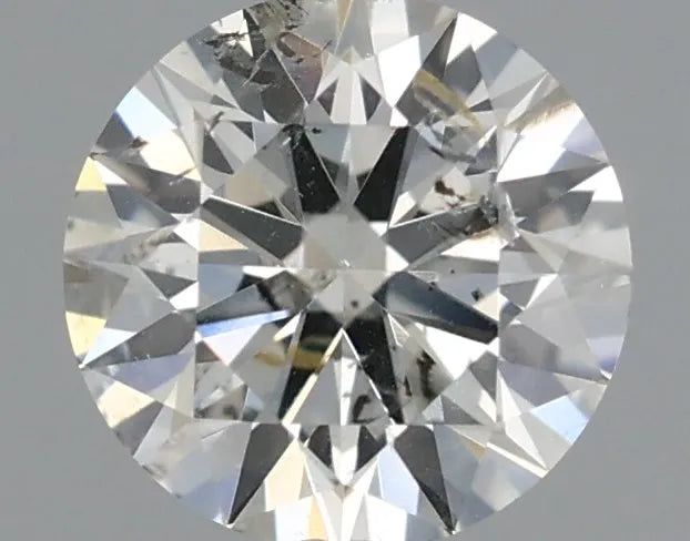 0.40ct Round Natural Diamond (Colour J, Clarity I1, Cut VG, IGI Certified)