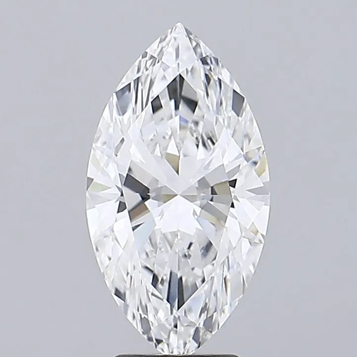 4.06ct Marquise Lab Grown Diamond (Colour D, Clarity VVS2, IGI Certified)