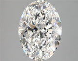 3.01ct Oval Lab Grown Diamond (Colour E, Clarity VVS2, IGI Certified)
