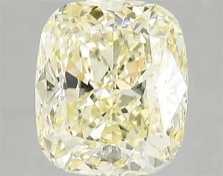 3.01ct Cushion modified Lab Grown Diamond (Colour Fancy Yellow, Clarity VS2, IGI Certified)