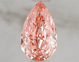 1.03ct Pear Lab Grown Diamond (Colour Fancy Vivid Pink, Clarity VS1, IGI Certified)