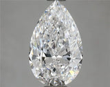 1.35ct Pear Lab Grown Diamond (Colour D, Clarity VVS1, IGI Certified)