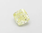 0.36ct Cushion modified Lab Grown Diamond (Colour Light Yellow, Clarity VS1, IGI Certified)