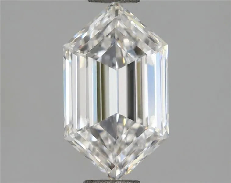 1.24ct Hexagonal Lab Grown Diamond (Colour E, Clarity VVS2, IGI Certified)