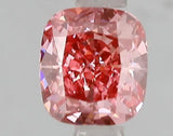 1.04ct Cushion modified Lab Grown Diamond (Colour Fancy Vivid Pink, Clarity VS1, IGI Certified)