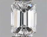 0.43ct Emerald Lab Grown Diamond (Colour D, Clarity VVS2, IGI Certified)