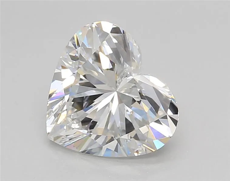 2.02ct Heart Lab Grown Diamond (Colour E, Clarity VVS2, IGI Certified)