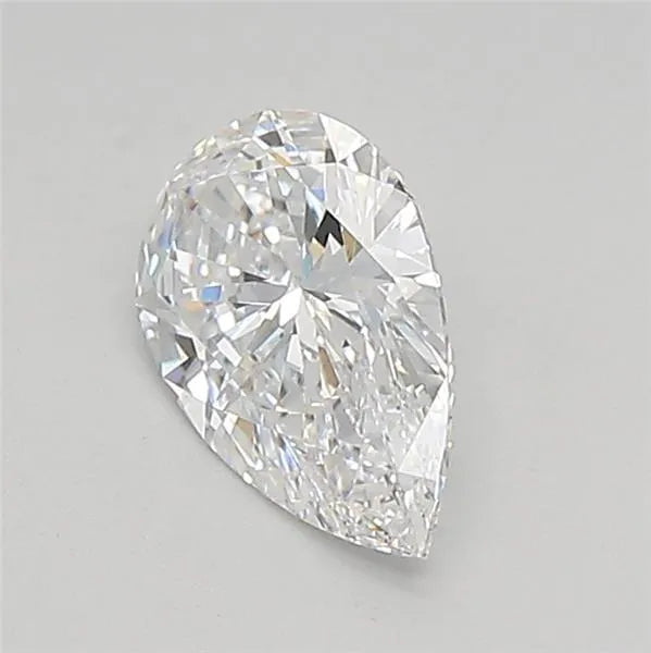 0.65ct Pear Lab Grown Diamond (Colour D, Clarity IF, IGI Certified)