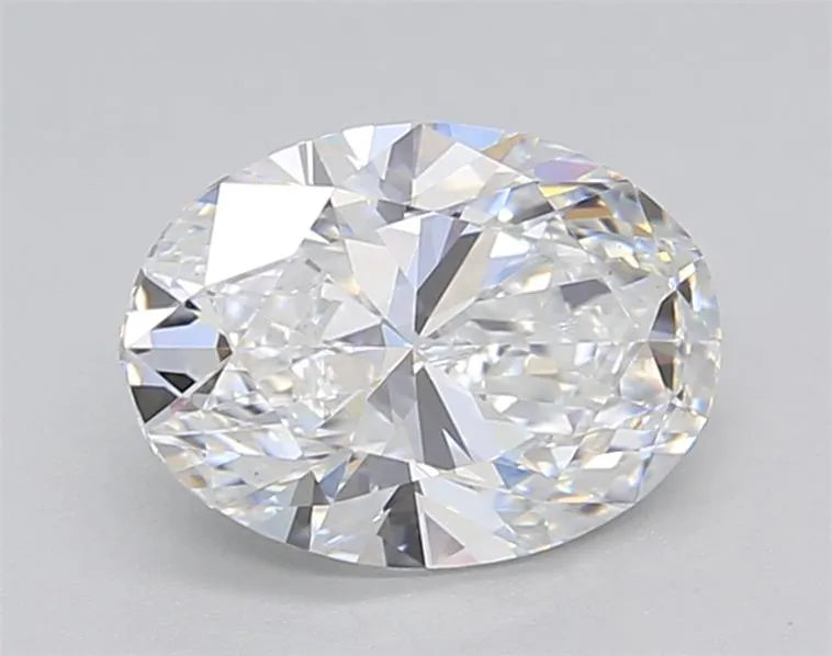 1.51ct Oval Lab Grown Diamond (Colour D, Clarity SI1, IGI Certified)