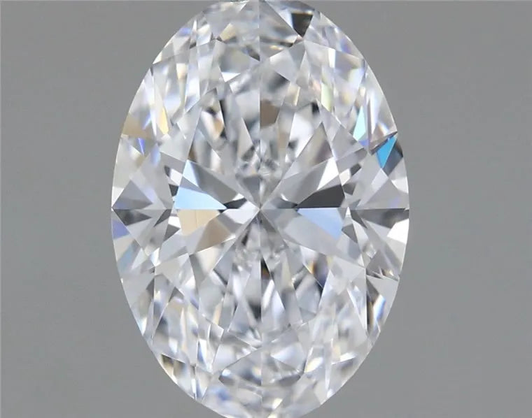 1.46ct Oval Lab Grown Diamond (Colour E, Clarity VVS2, IGI Certified)