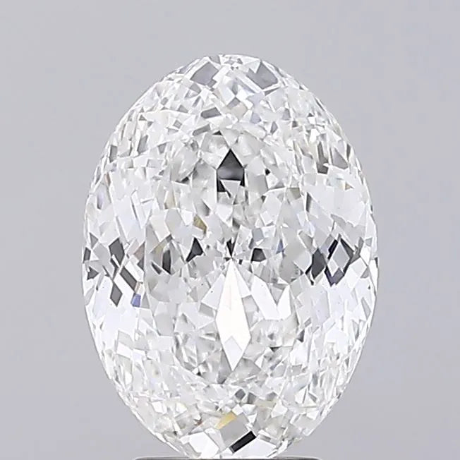 4.28ct Oval Lab Grown Diamond (Colour F, Clarity VS1, IGI Certified)