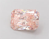3.02ct Radiant Lab Grown Diamond (Colour Fancy Brown Pink, Clarity VS2, IGI Certified)