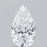 0.90ct Pear Lab Grown Diamond (Colour D, Clarity VS2, IGI Certified)