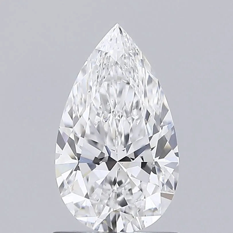 0.90ct Pear Lab Grown Diamond (Colour D, Clarity VS2, IGI Certified)
