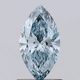 0.85ct Marquise Lab Grown Diamond (Colour Fancy Intense Greenish Blue, Clarity VS1, IGI Certified)