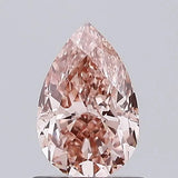 1.01ct Pear Lab Grown Diamond (Colour Fancy Brown Pink, Clarity VS1, IGI Certified)