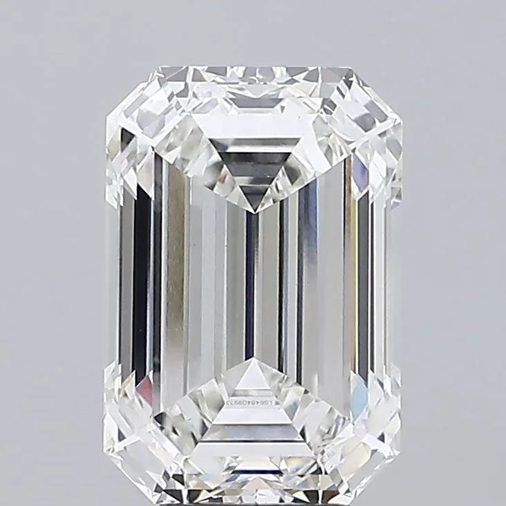 6.55ct Emerald Lab Grown Diamond (Colour F, Clarity VVS2, IGI Certified)