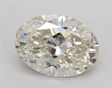 4.06ct Oval Lab Grown Diamond (Colour H, Clarity VS2, IGI Certified)