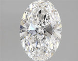 3.00ct Oval Lab Grown Diamond (Colour D, Clarity VVS2, IGI Certified)