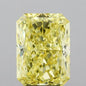 3.00ct Radiant Lab Grown Diamond (Colour Fancy Intense Yellow, Clarity VS1, IGI Certified)