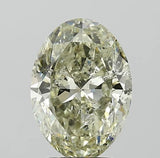 3.01ct Oval Natural Diamond (Colour M, Clarity I1, Cut VG, IGI Certified)
