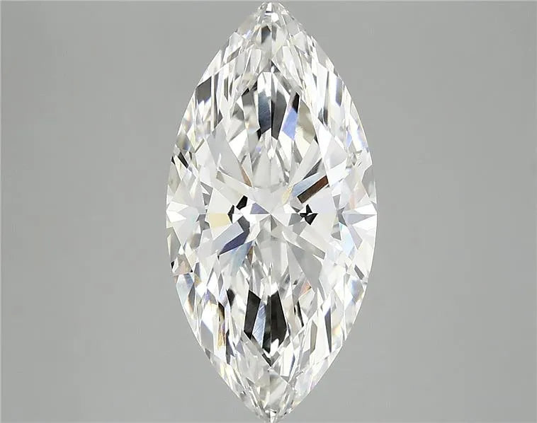 3.02ct Marquise Lab Grown Diamond (Colour G, Clarity VVS2, IGI Certified)