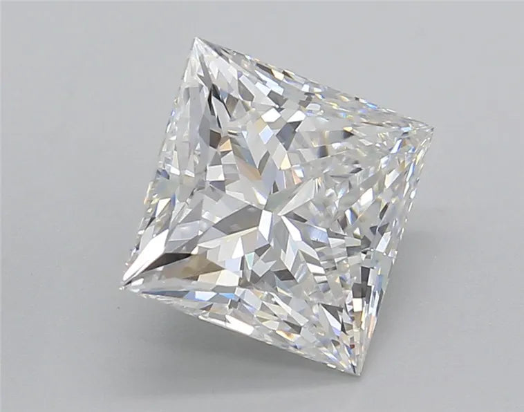 3.02ct Princess Lab Grown Diamond (Colour D, Clarity VVS2, Cut EX, IGI Certified)