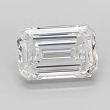 3.04ct Emerald Lab Grown Diamond (Colour D, Clarity VVS2, IGI Certified)