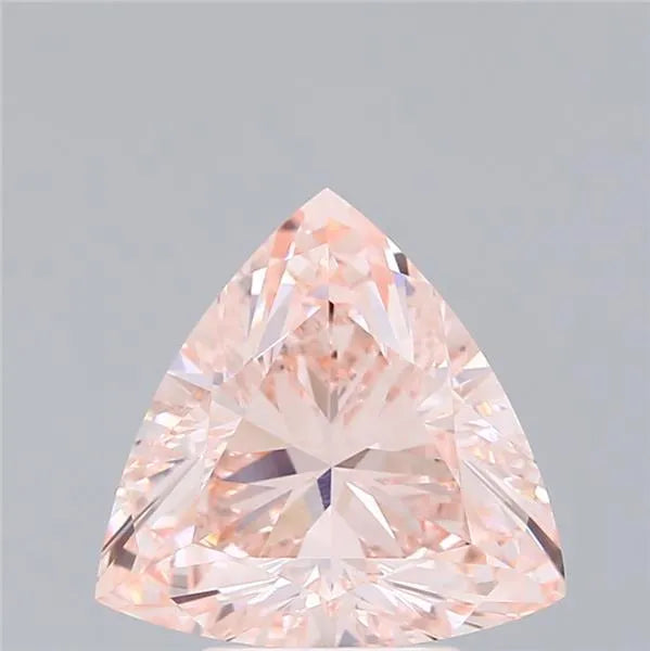 3.04ct Trilliant Lab Grown Diamond (Colour Fancy Intense Pink, Clarity VVS2, Cut GD, IGI Certified)