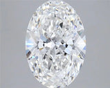3.05ct Oval Lab Grown Diamond (Colour E, Clarity VVS2, IGI Certified)
