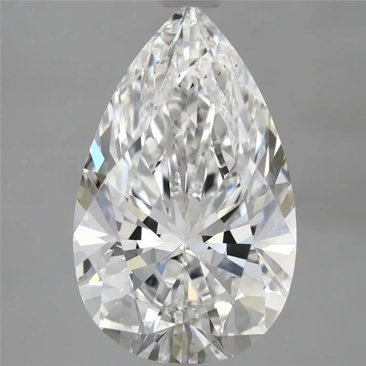 3.05ct Pear Lab Grown Diamond (Colour G, Clarity VS2, IGI Certified)