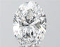 3.10ct Oval Lab Grown Diamond (Colour D, Clarity VVS2, IGI Certified)