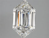 3.22ct Hexagonal Lab Grown Diamond (Colour F, Clarity VVS2, IGI Certified)