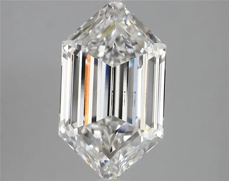 3.22ct Hexagonal Lab Grown Diamond (Colour F, Clarity VVS2, IGI Certified)