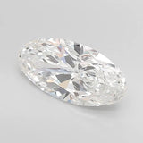 3.28ct Oval Lab Grown Diamond (Colour E, Clarity VVS2, IGI Certified)