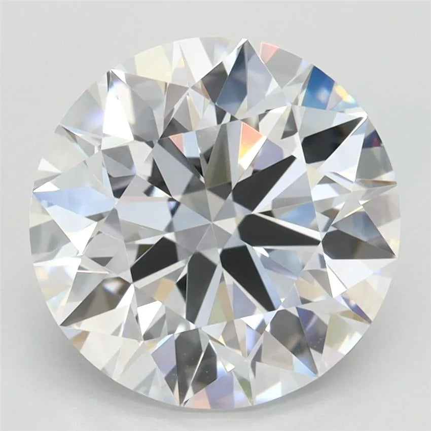 3.37ct Round Lab Grown Diamond (Colour D, Clarity IF, Cut ID, IGI Certified)