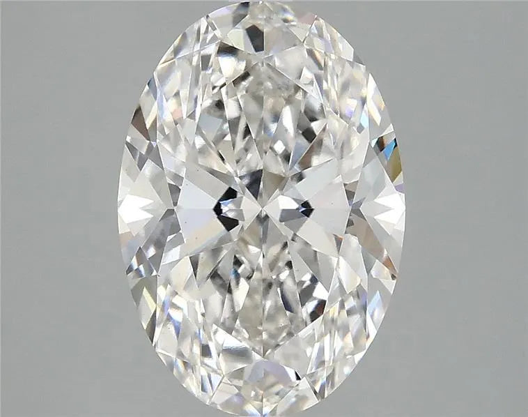3.42ct Oval Lab Grown Diamond (Colour G, Clarity VS2, IGI Certified)