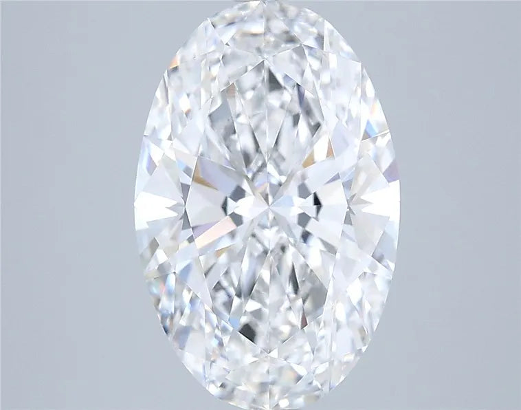 3.52ct Oval Lab Grown Diamond (Colour E, Clarity VVS2, IGI Certified)