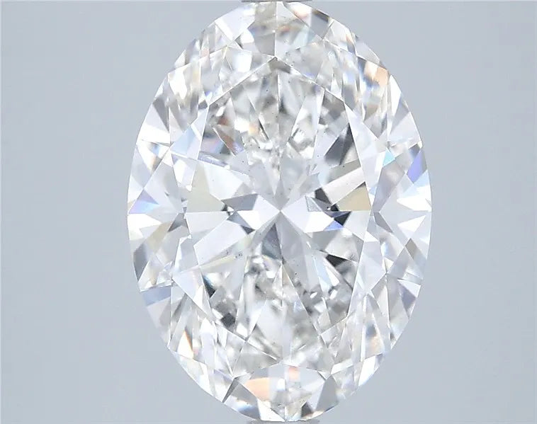 3.52ct Oval Lab Grown Diamond (Colour G, Clarity VS2, IGI Certified)
