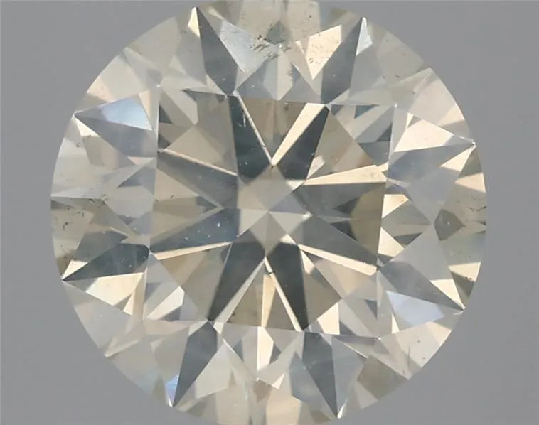 3.53ct Round Natural Diamond (Colour L, Clarity I1, Cut EX, IGI Certified)