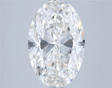 3.55ct Oval Lab Grown Diamond (Colour F, Clarity VVS2, IGI Certified)