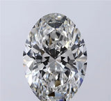 3.55ct Oval Lab Grown Diamond (Colour F, Clarity VVS2, IGI Certified)
