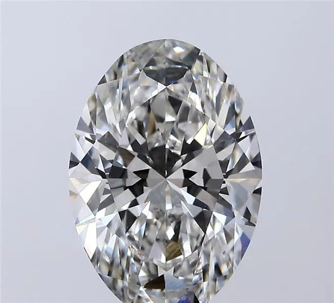 3.55ct Oval Lab Grown Diamond (Colour F, Clarity VVS2, IGI Certified)