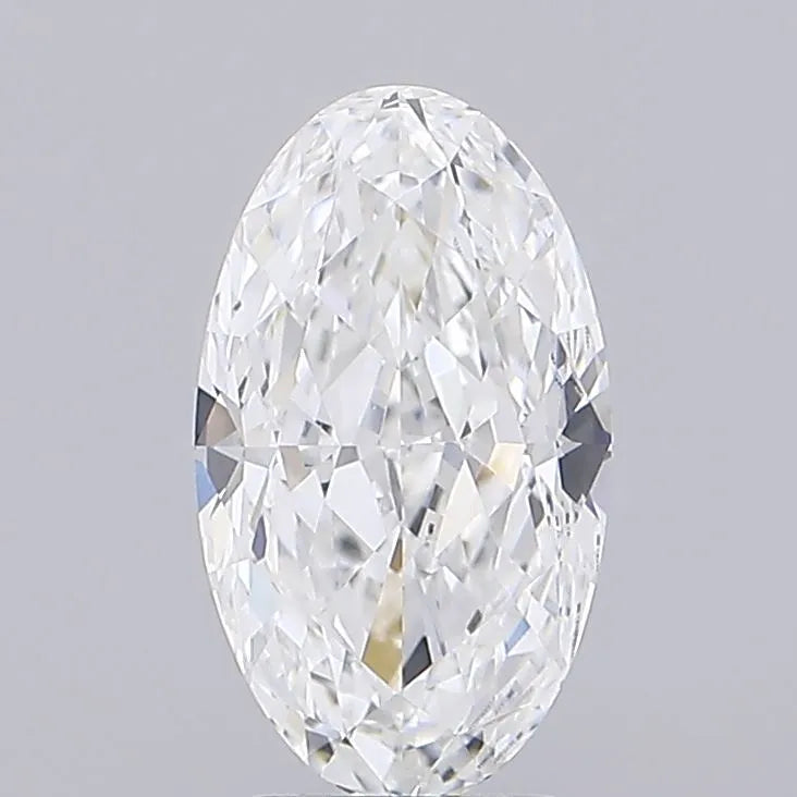 3.57ct Oval Lab Grown Diamond (Colour E, Clarity VVS2, IGI Certified)