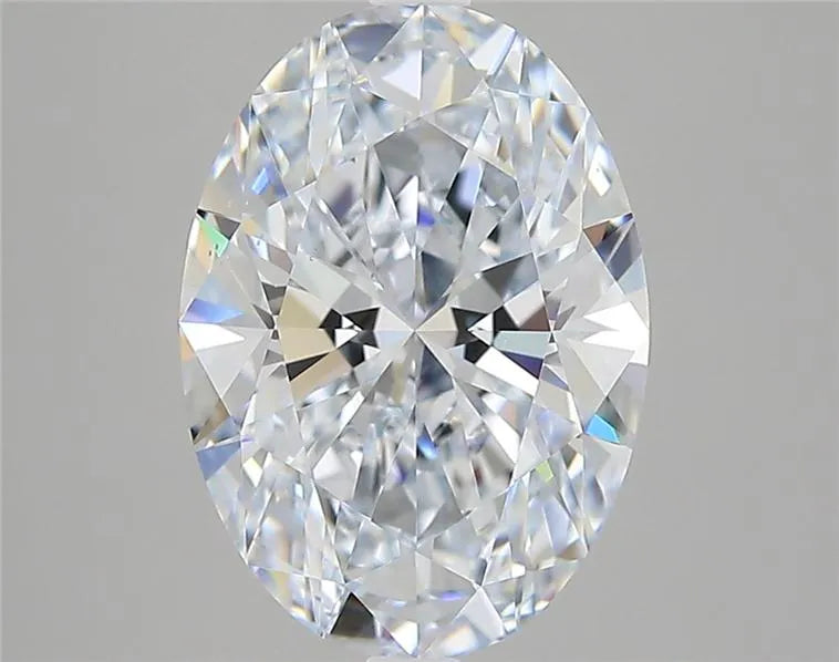 3.58ct Oval Lab Grown Diamond (Colour H, Clarity VS2, IGI Certified)