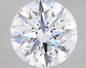 3.59ct Round Lab Grown Diamond (Colour E, Clarity IF, Cut ID, IGI Certified)