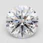 3.67ct Round Lab Grown Diamond (Colour F, Clarity IF, Cut ID, IGI Certified)
