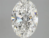 3.68ct Oval Lab Grown Diamond (Colour E, Clarity VVS2, IGI Certified)