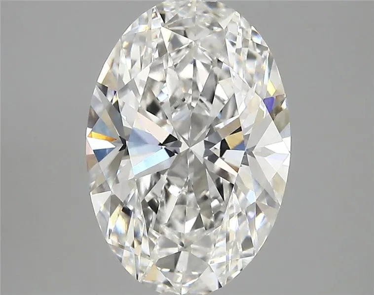 3.68ct Oval Lab Grown Diamond (Colour E, Clarity VVS2, IGI Certified)